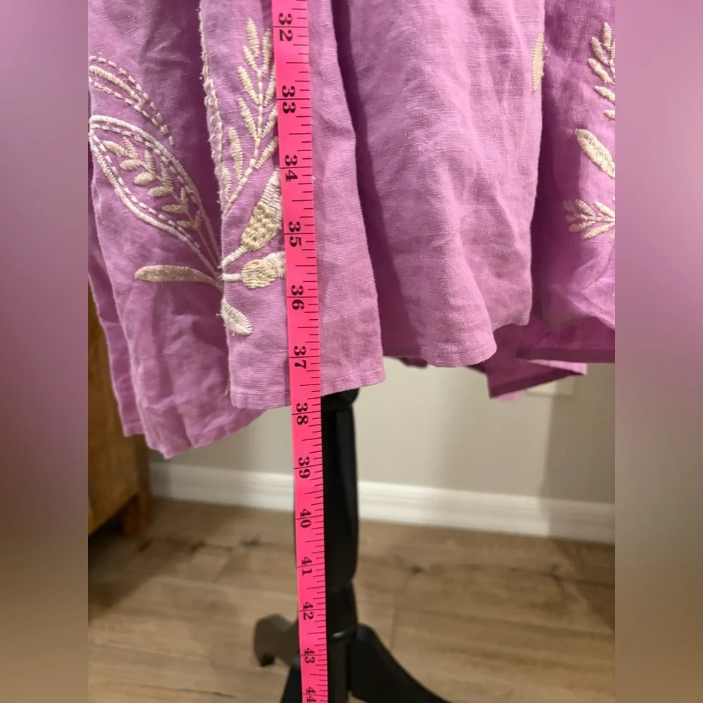 Johnny Was FRANKIE TIERED FIELD DRESS - ORCHID, XXL - Picture 7 of 10